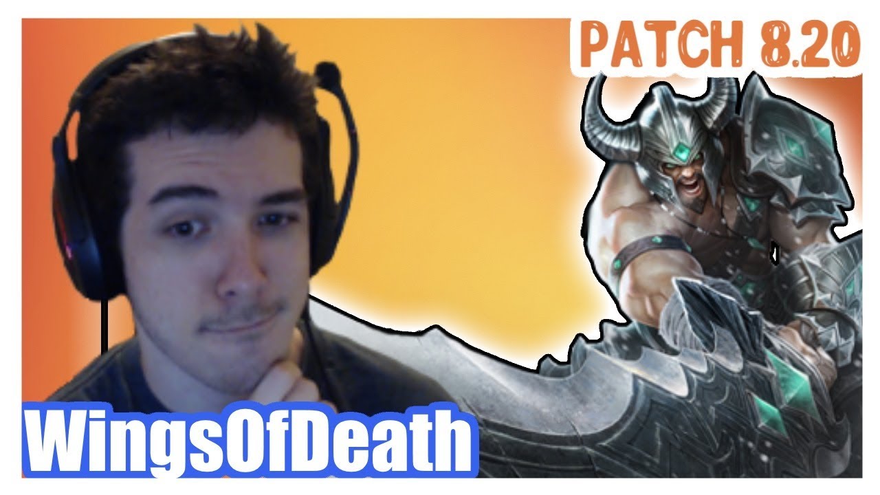lolaliza new champion TRYNDAMERE vs RIVEN | WingsOfDeath | TRYNDAMERE Top | FULL Gameplay | Patch 8.20