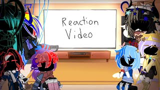 Sans AUs React to Videos of Themselves | UTMV