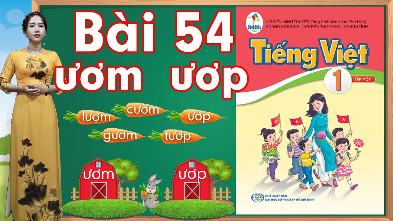 Tiếng việt lớp 1 sách cánh diều - Bài 54 |Bảng chữ cái tiếng việt |learn vietnamese