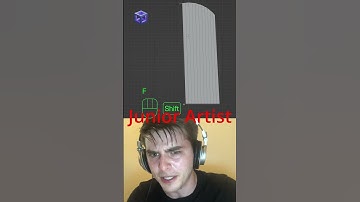 Jr vs Sr artist making: V11  #blendertutorial #blender #blender3d #b3d