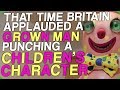 That Time Britain Applauded a Grown Man Punching a Fictional Character