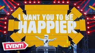 Fortnite Live Marshmello Concert Event