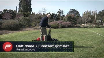 Half dome XL instant golf net