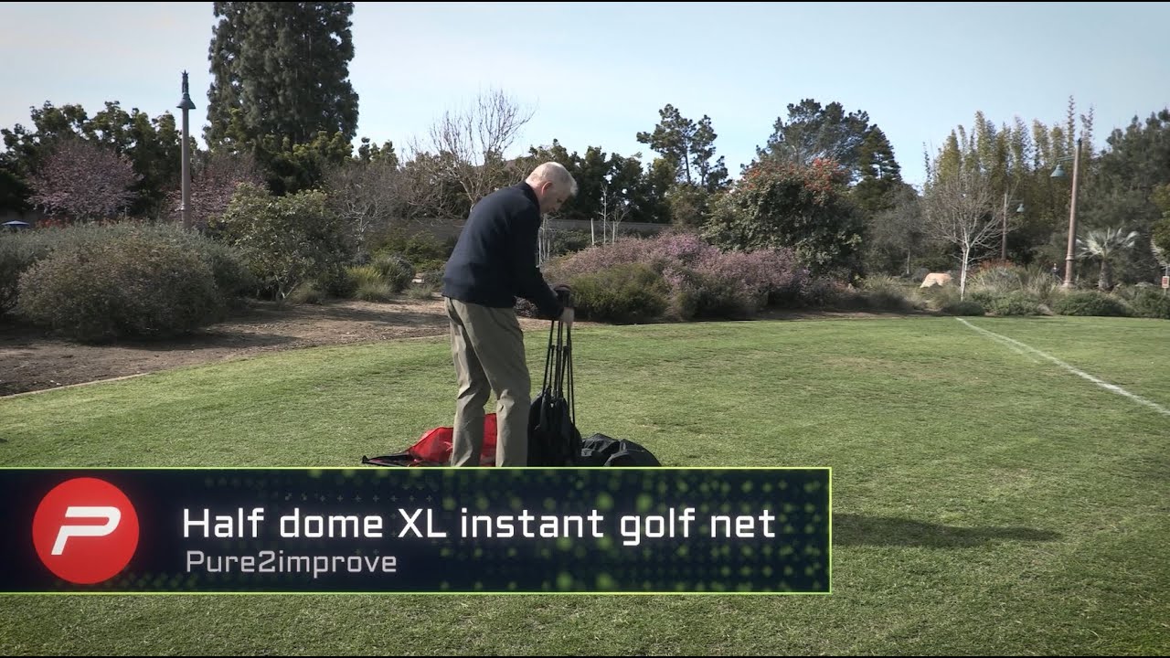 Half dome XL instant golf net