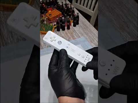 Restoring a Wii Remote 🤢 (Wait until the end 😍) Cleaning Process and Final Results #asmr #wii