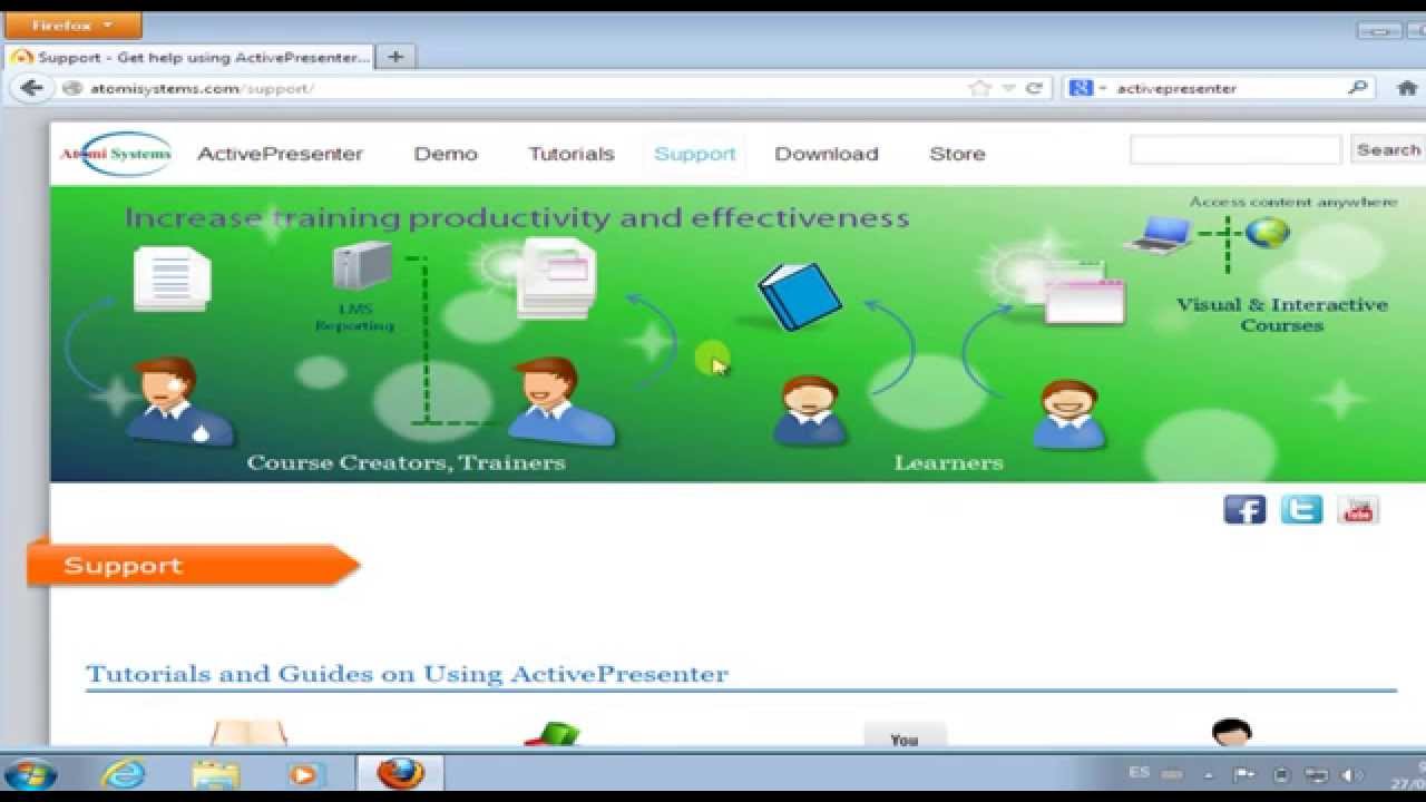 Exportar Video con Active Presenter [Español HD] - YouTube