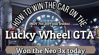 How To Win The Car On The Lucky Wheel Technique GTA Online (Revised) screenshot 3