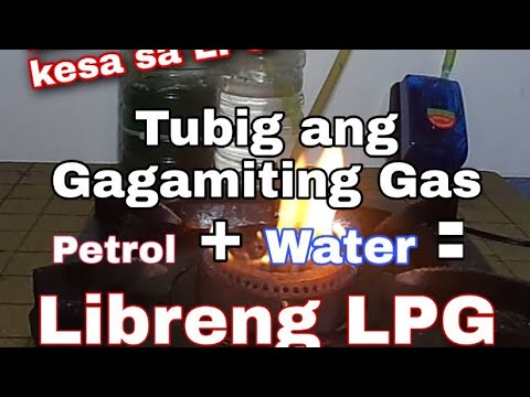 Video: Paano Gumawa Ng Gas Mula Sa Tubig