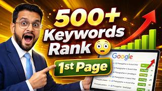 This SEO Trick Got Me 500+ Keywords on Google 1st Page 😳 (Case Study)