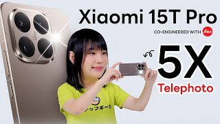 รีวิว xiaomi 15T Pro 5x Telephoto แถมมี LEICA