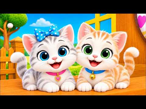 Meow Meow Billi Karti | Hindi Rhyme For Kids | म्याऊ म्याऊ | Balgeet In Hindi |