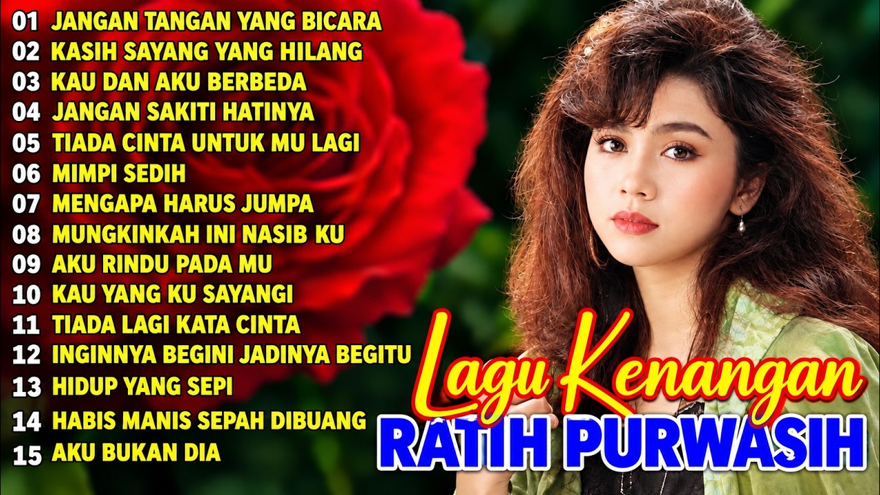 Ratih Purwasih Full Album💕Lagu Nostalgia Paling Dicari💕Lagu Lawas Legendaris 💕