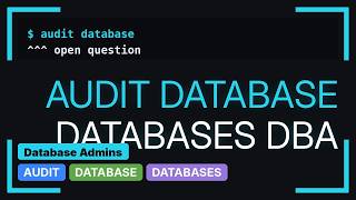 Databases: audit /track changes (2 Solutions!!)