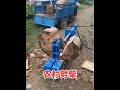 Go into the countryside and take a look at rural firewood splitting