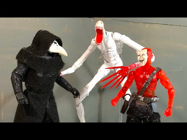 SCP 035 and SCP 049 as vines