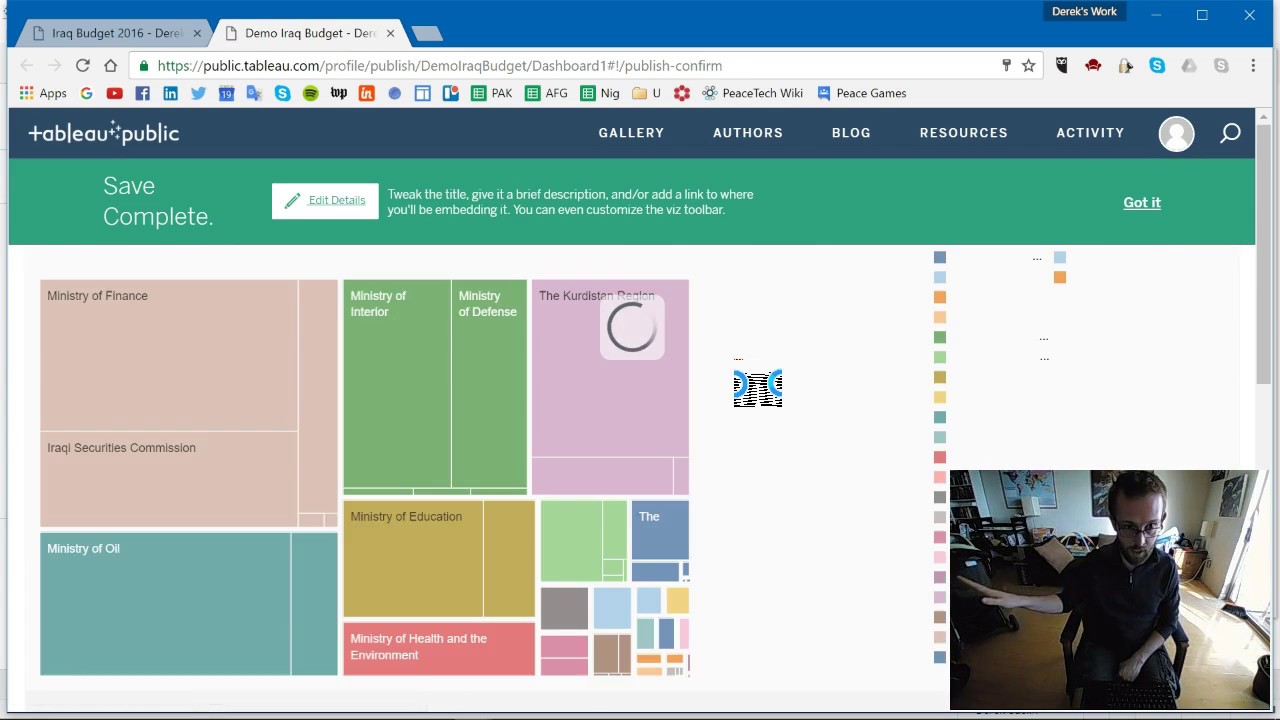 How to Visualize a Government Budget using Tableau Public. - YouTube