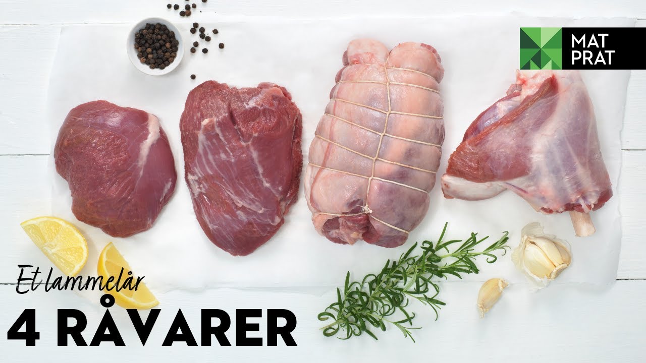 1 lammelår - 4 fantastiske råvarer | MatPrat