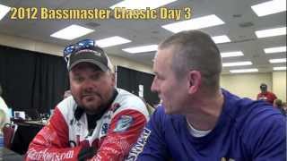 Famous Elite Series pro Greg Hackney talks about what happened during the 2012 Bassmaster Classic Wealth