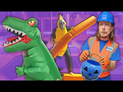 🎃Trick or Treat with Handyman Hal 🍌 Happy Halloween