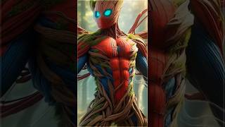 I Am Groot X Spiderman Epic Transformation iamgroot spiderman ai