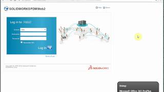 Solidworks PDM Professional Web2  Interface BUG with .docx files