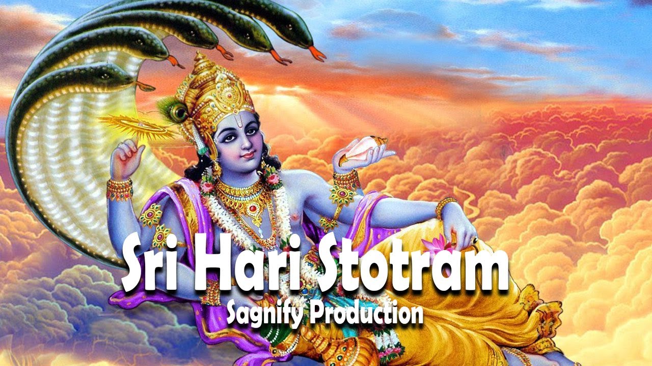 Sri Hari Stotram | Sagnify Production