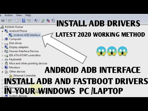 How To Install Adb And Fastboot Drivers In Windows Pc Or Laptop
