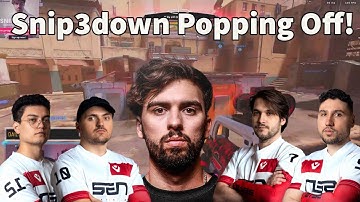 FaZe Snip3down Gets A Clean Team Wipe Against SEN!!!