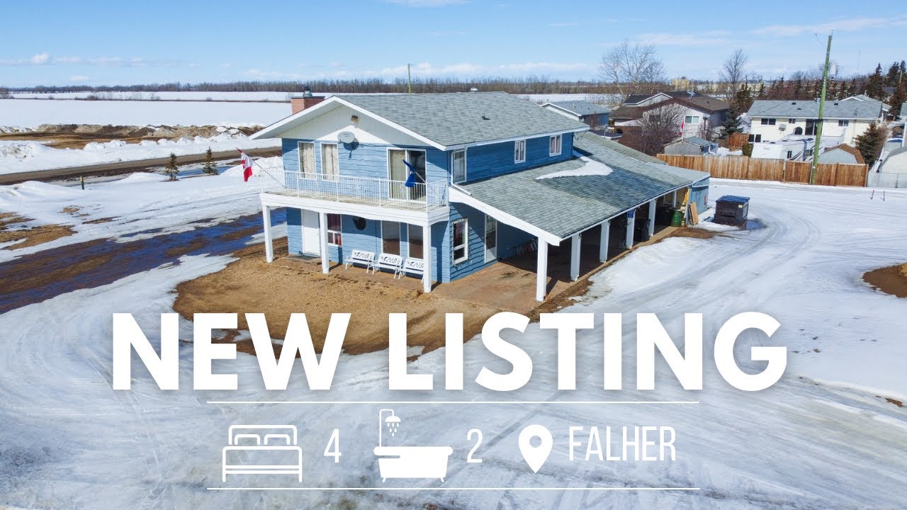 4 Bedroom, 2 Bathroom Home for Sale in Falher! YouTube