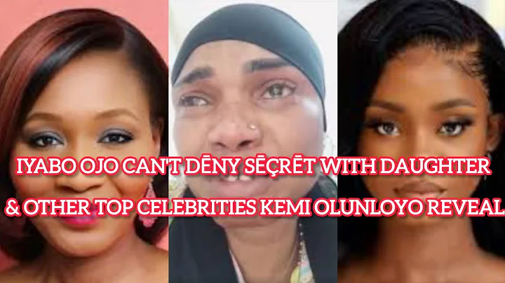 Expøsēd o! Iyabo Ojo can't dēny this as Sēçrēt wit daughter & top celebrities sûrfàcè Kemi olunloyo
