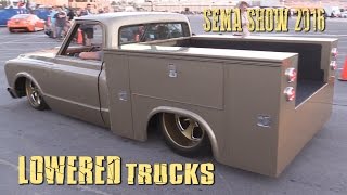 LOWERED TRUCKS of SEMA SHOW 2016