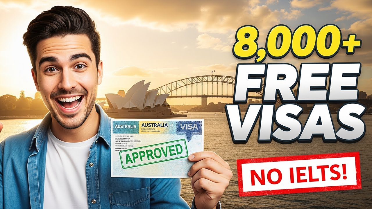 8,000 Australia Jobs Offering FREE Visas (NO IELTS REQUIRED!)