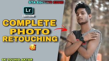 Complete photo Retouching Tutorial In Lightroom - STA Editing Zone_ #Lightroom_Photo_Editing _