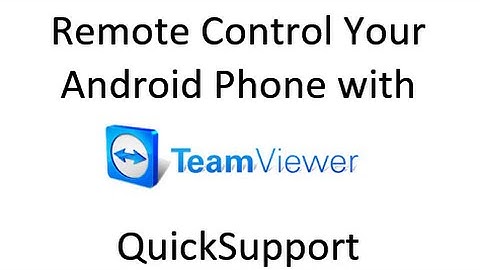 Remote control  your Android phone
