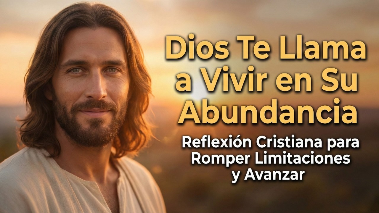 Dios Te Llama a Vivir en Su Abundancia | Reflexión Cristiana para Romper Limitaciones y Avanzar