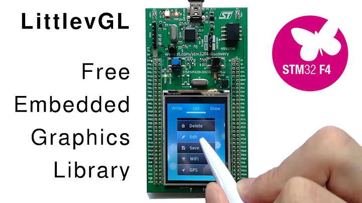 Embedded GUI on STM32 Discovery with LVGL