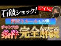 【復習解説】石破ショック!デイトレチャンスの条件と特売りルール