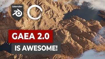Quick Gaea 2.0 to Blender Workflow