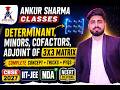 MINORS, COFACTORS, ADJOINT OF 3X3 MATRIX, CBSE2027