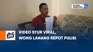 Video Syur Viral Wong Lanang Repot Pulisi Pojok Kampung Jtv