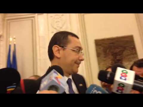 Stiripesurse Ro Reactia Lui Victor Ponta Dupa Votul Din Parlament