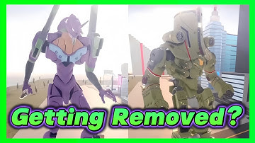 EVA 01 AND CHERNO ALPHA GETTING REMOVED? | Kaiju Universe | Roblox |