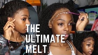 The ULTIMATE MELT From START to FINISH | 4c baby hairs, kinky curly | for BEGINNERS ft. luvwinhair