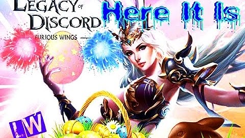 Legacy Of Discord | Easter Egg Event | Got My First Rank 9 Equipment (Weapon)!!!!!!!