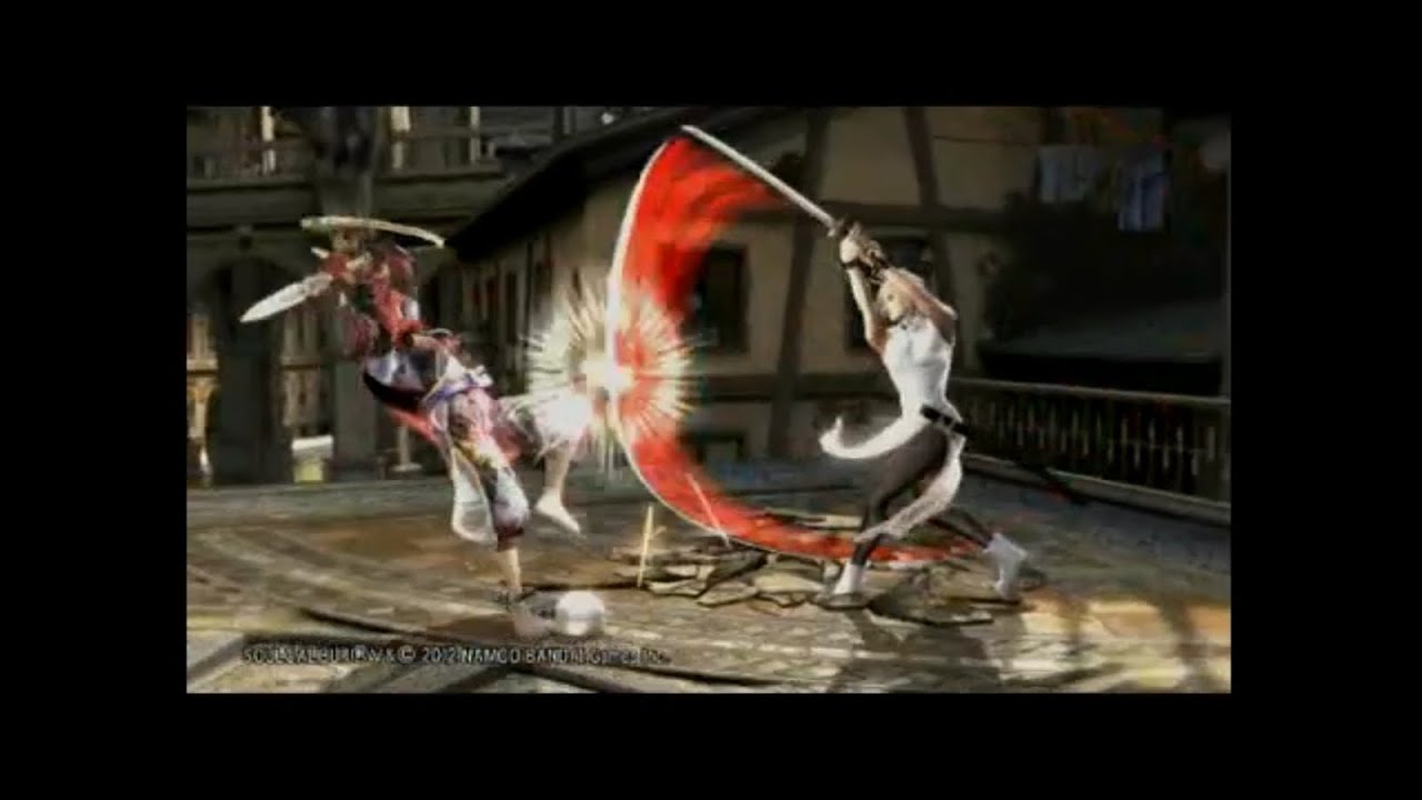 SOULCALIBUR V - Cynthia vs Pyrrha Omega
