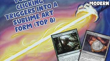 Turning Clicking Triggers into a Sublime Art Form (Top 8) | Amulet Titan | Modern Challenge | MTGO