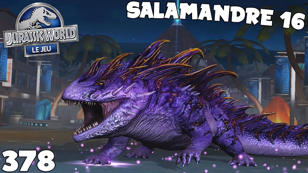 SALAMANDRE 16, COMBAT DE BOSS - JURASSIC WORLD : Le Jeu 378 ...