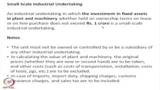 ⁣Mod-39 Lec-48 Starting a New Company and Small - scale Industrial Undertakings