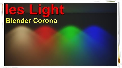 Ies Light | Blender | Corona Renderer