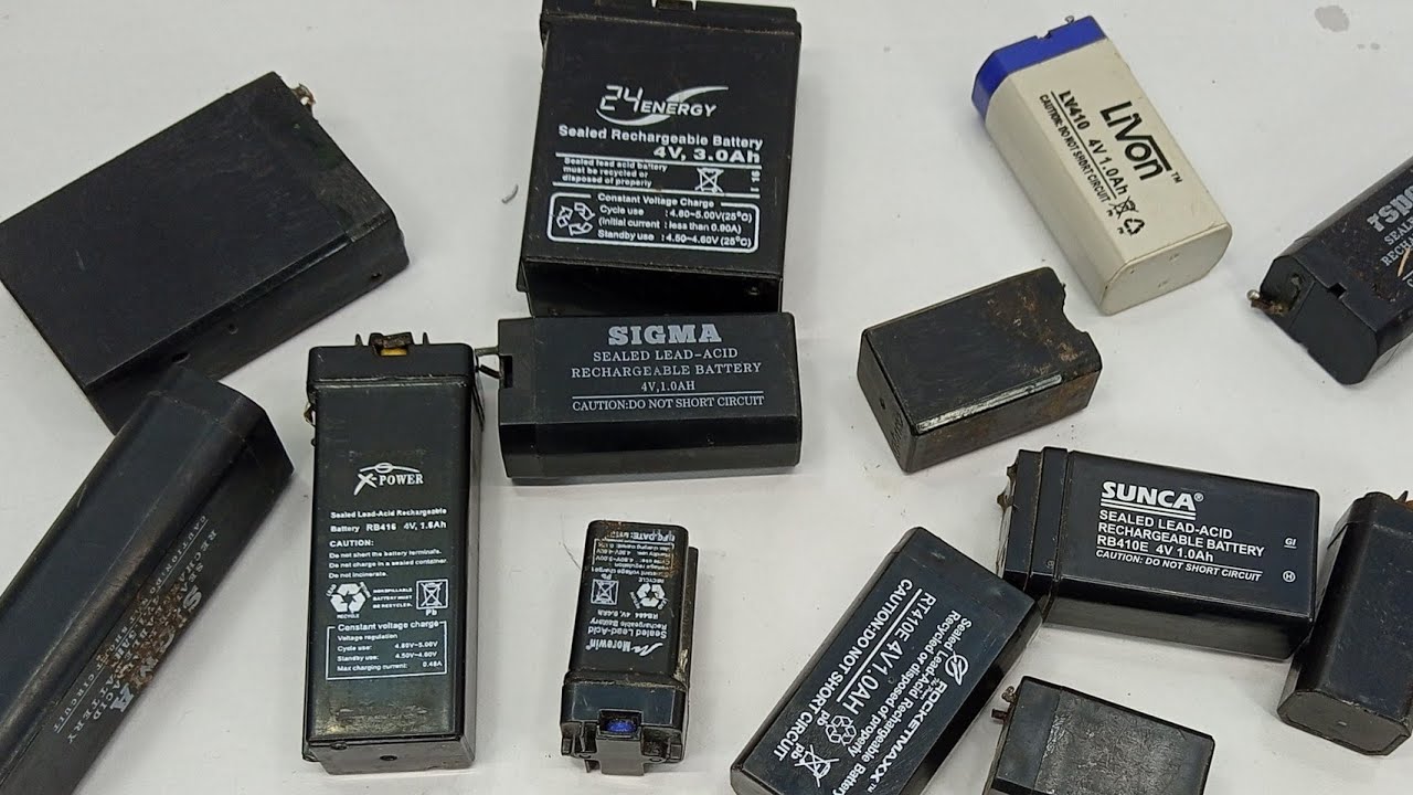 Awesome Idea Using Old Lead Acid Battery YouTube